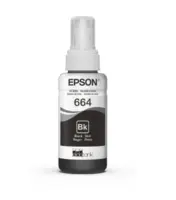 BOTELLA DE TINTA EPSON T664 NEGRO 4.500 Pag.