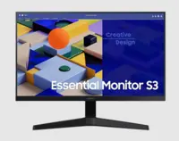 SAMSUNG MONITOR 24" PLANO IPS FHD LS24C310EALXZL HDMI 75Hz Sin Bordes