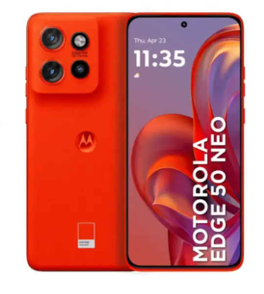 Motorola Edge 50 NEO, Pantalla 6.4" SHD pOLED