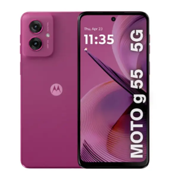 Motorola G55, Pantalla 6.5" FHD, Mediatek Helio Dimensity 7025